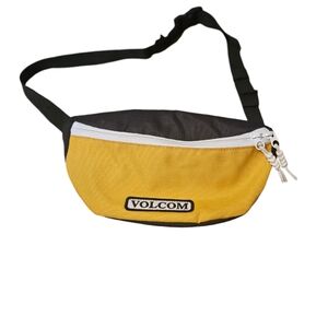Volcom Unisex Waist Punch Waist Bag Black/Yellow